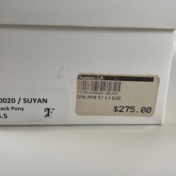 FIEL CALF MAISON FUR BALLET FLATS 6.5 - Picture 2 of 10